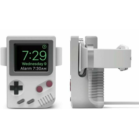 Gameboy Themed Smart Watch Stand Gray - Picture 5 of 5